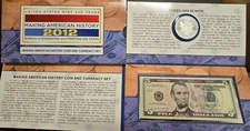2012 United States Mint Making American History Coin and Currency Set
