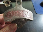 Vintage Coca Cola Starr X  Bottle Opener WALL MOUNT