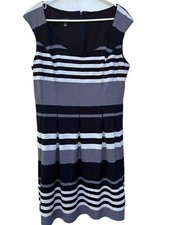 Nine West Women’s Dress Casual Business Strapped Multicolor Sleeveless Zip