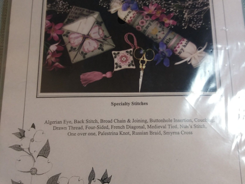 Moss Creek Designs Rae Iverson Designer Dogwood Stitchery Counted 