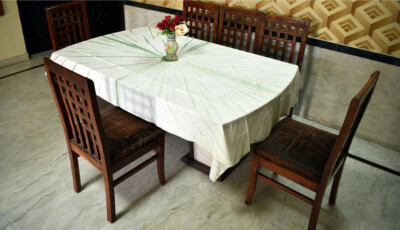 Indisch Shibori Tischdecke Shibori Leinen Bohemian Tischtuch Esstisch Abdeckung