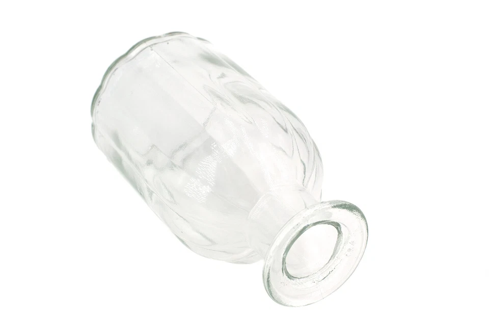 4 Glasflaschen Blumenvasen Dekoflaschen Set Minikaraffen Fläschchen Glaskaraffen - Bild 2 von 3