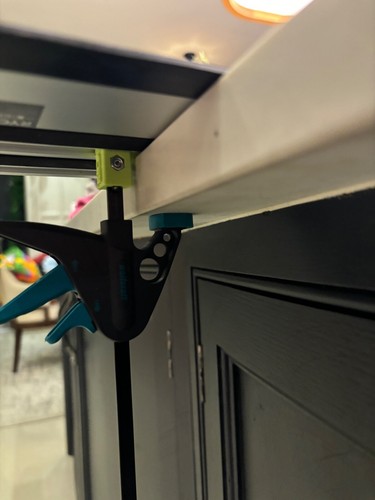Ryobi Track Saw Guide Rail clamp feet to fit Wolfcraft clamp (pk2) - Picture 4 of 8