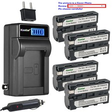 Kastar Battery LCD AC Charger for Sony NP-F570 CCD-TR76 CCD-TR760 CCD-TR8000E