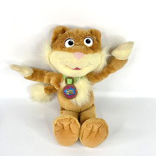 1994 Fisher Price The Puzzle Place Sizzle the Cat Plush Toy Stuffed Animal PBS