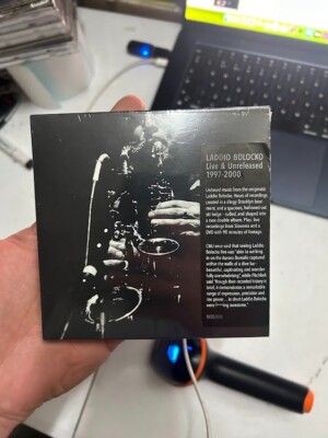 Laddio Bolocko Live & Unreleased 1997 (CD) with DVD - New - Small Mark See Pics