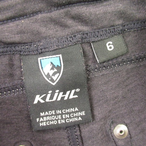 Kuhl Shorts Girls 6 Lightweight Outdoors Athletic Stretch Black Drawstring - Picture 4 of 16