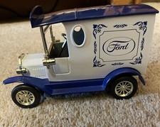 1912 Ford Truck Coin Bank Ford Golden Wheel Die Cast