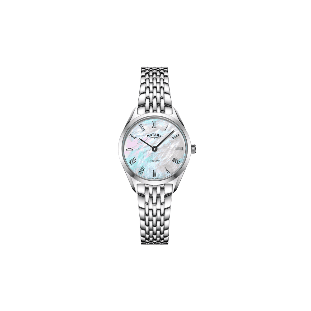 Rotary Ultra Slim Ladies Watch LB08010/41 UK