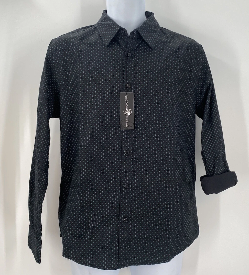 Beverly hills polo club button down shirts clearance
