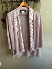 ALEX EVENINGS Bolero/ Duster Jacket/Cardigan 8