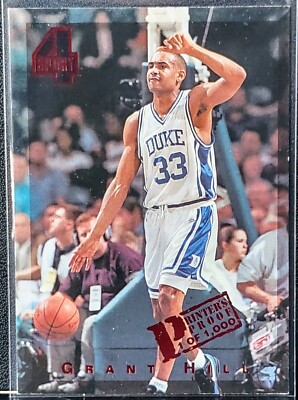 1994 Classic Games Four Sport Grant Hill RC Printers Proof /1000