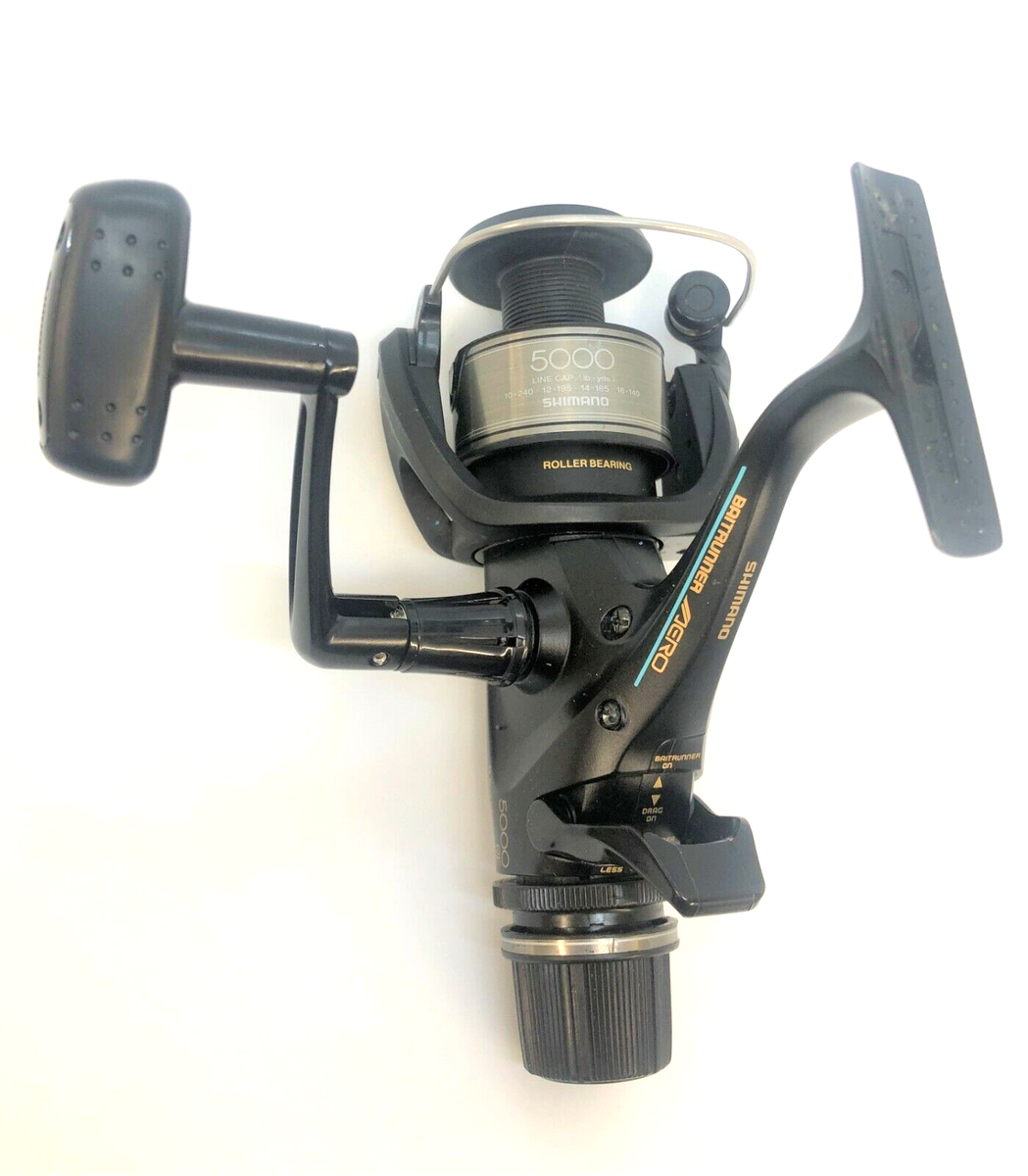 shimano 5000 gte c baitrunner reel MBTRXTBLC Medium 5500 XT B LC Longcast Surfcasting and Carpfishing : Sports & Outdoors less friction on the line Shimano 5000 GTE Baitrunner Aero