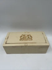 Vintage Celluloid Phillip Morris Cigar Box With Ornate Crest-Hard to Find