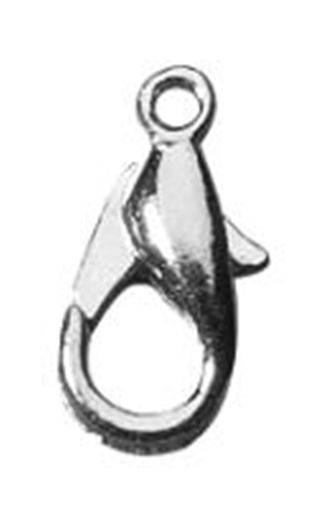 Chiusura Moschettone 13mm Pezzi 2 Platino | Rayher