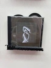 T Swift Inspired CD Wall Mount - "The Black Dog" double disk TTPD