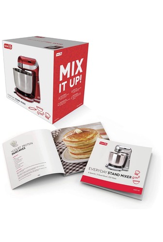 Dash Stand Mixer 6 Speed Stand Mixer with 3 qt Stainless Steel Mixing Bowl (a) - Picture 6 of 6