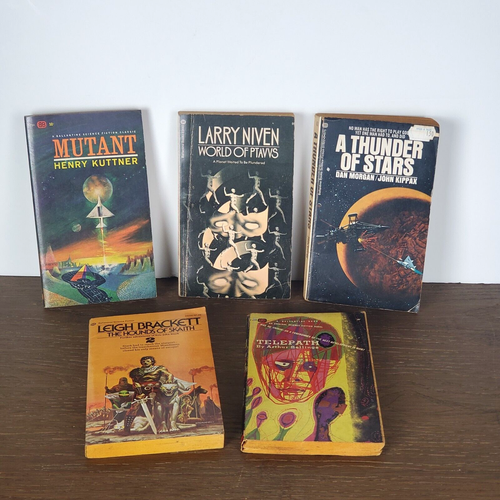 Lot Ballantine Paperback Book 50s 60s 70s Science Fiction Novel