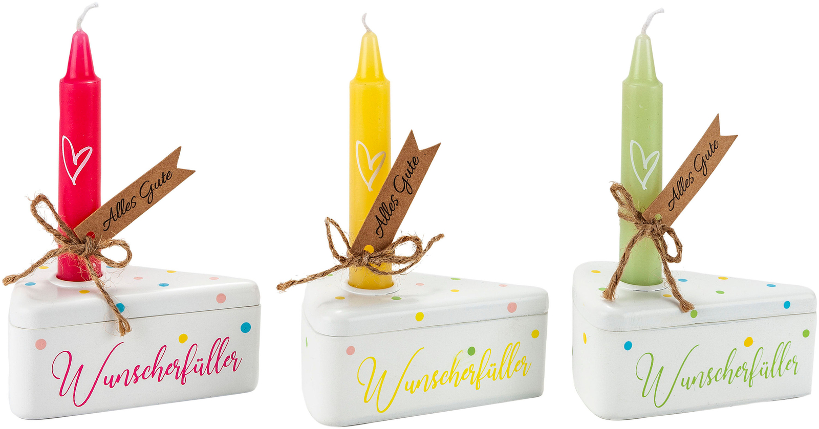 Набор кухонных принадлежностей Geburtagstorte Wunschkerze состоящий из 3 предметов 9-сантиметровая посуда 2590₽