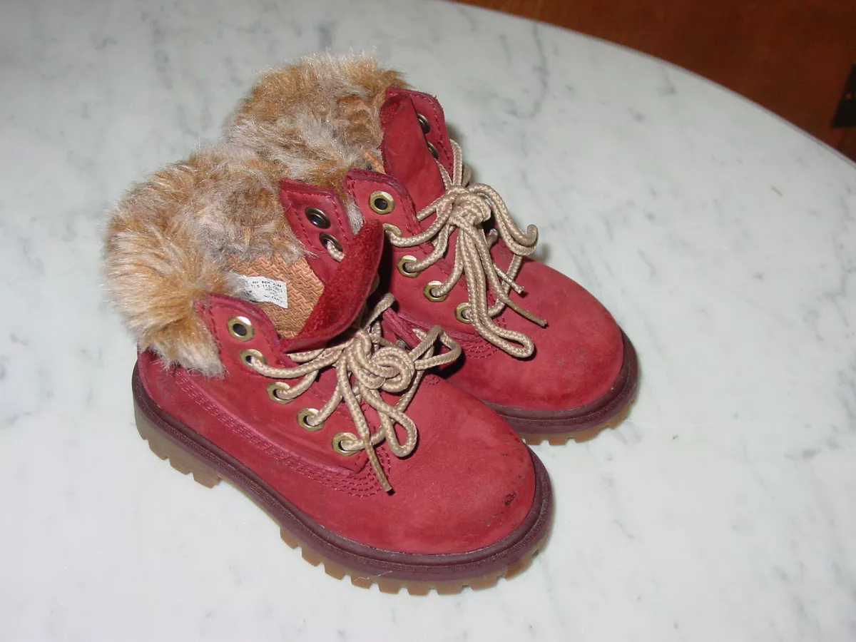 Toddler cheap red timberlands