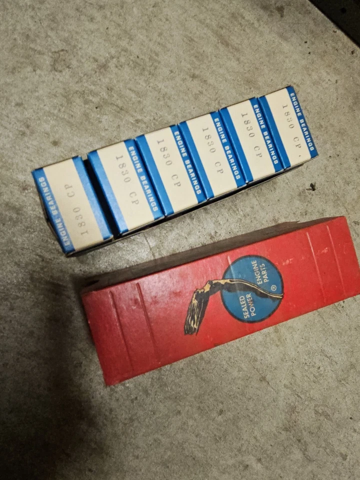 Juego de rodamientos de varilla de conexión NORS Sealed Power 1830 CP Ford 6cyl. Foto 3 de 4