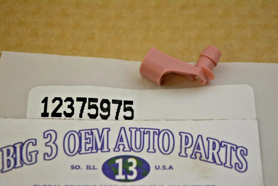 Barra de cierre de puerta de carga trasera Chevrolet GMC Cadillac retenedor rosa nuevo OEM 12375975 Foto 2 de 3