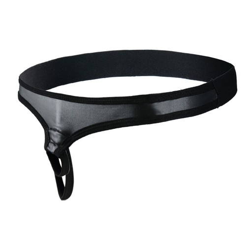 Para hombres Aspecto Húmedo PVC Cuero Entrepierna Cremallera Body Gato Club Nocturno Lencería - Imagen 13 de 19