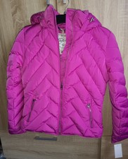 Tokyo Laundry Women's Chateau Hooded Quilted Padded Puffer Bubble Jacket