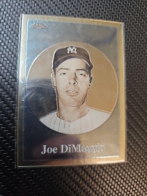 JOE DiMAGGIO 2001 Topps Chrome Before There Was Topps #BT10 Yankees HOF'er