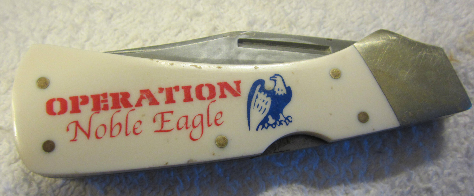 1 Operation Noble Eagle Frost Cutlery folding pocket knife military