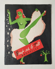 Vtg French Theatre Program - Boeut sur le toit - "Hundred on the Roof " Risque