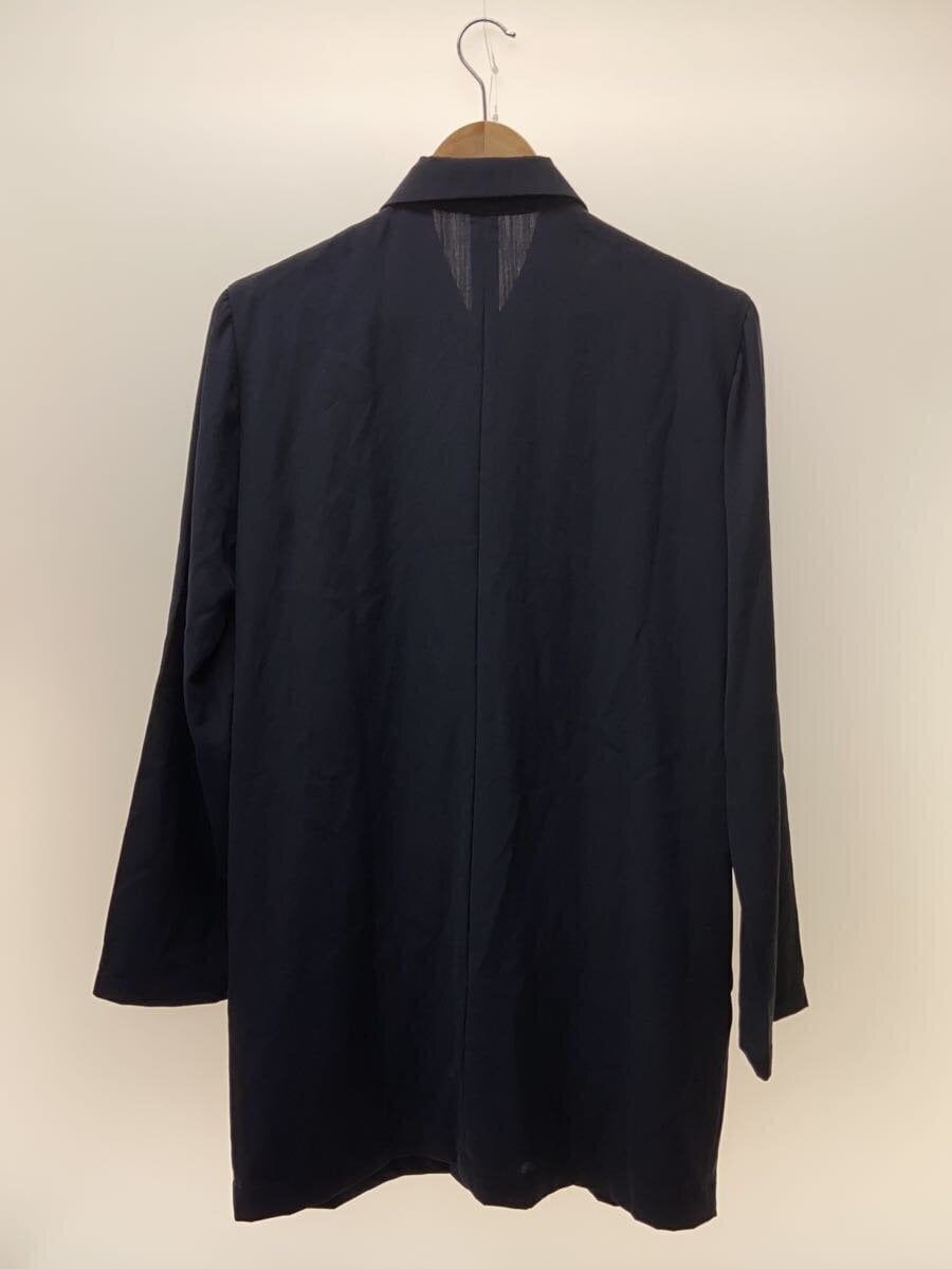 Y’s◆長袖シャツ/M/ウール/NVY/無地/YZ-J05-100 YOHJI YAMAMOTO Other Long Sleeve Shirt M Wool Navy Plain YZ