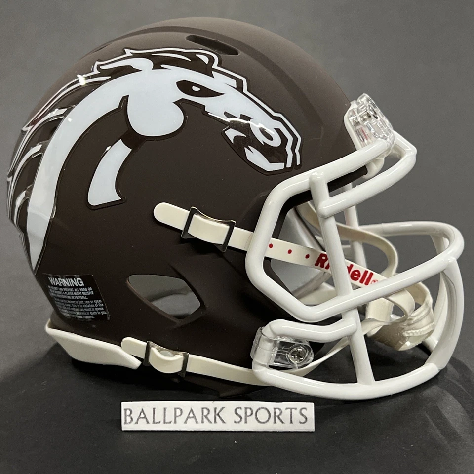 Western Michigan Broncos Speed Mini Helmet Riddell NCAA Licensed Brand New! - Image 2 of 4