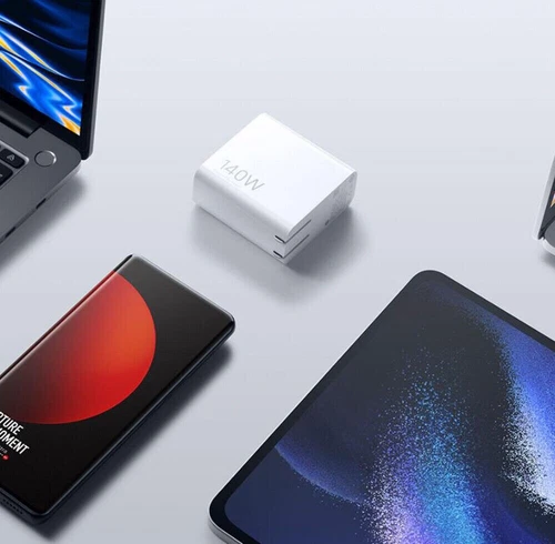 Xiaomi 140W GaN 3 Ports Fast Charging Charger 6A Cable For Mi 14 13 Ultra Pro - Picture 5 of 9