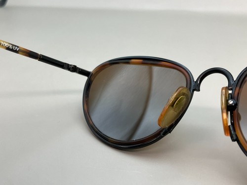 Mossho Sunglasses "De Niro" 003 Made in Italy Round Black Tortoise - Picture 4 of 15