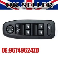 Electric Window Control Switch Fit For Peugeot 208 2008 96749624ZD 2013-2019 UK