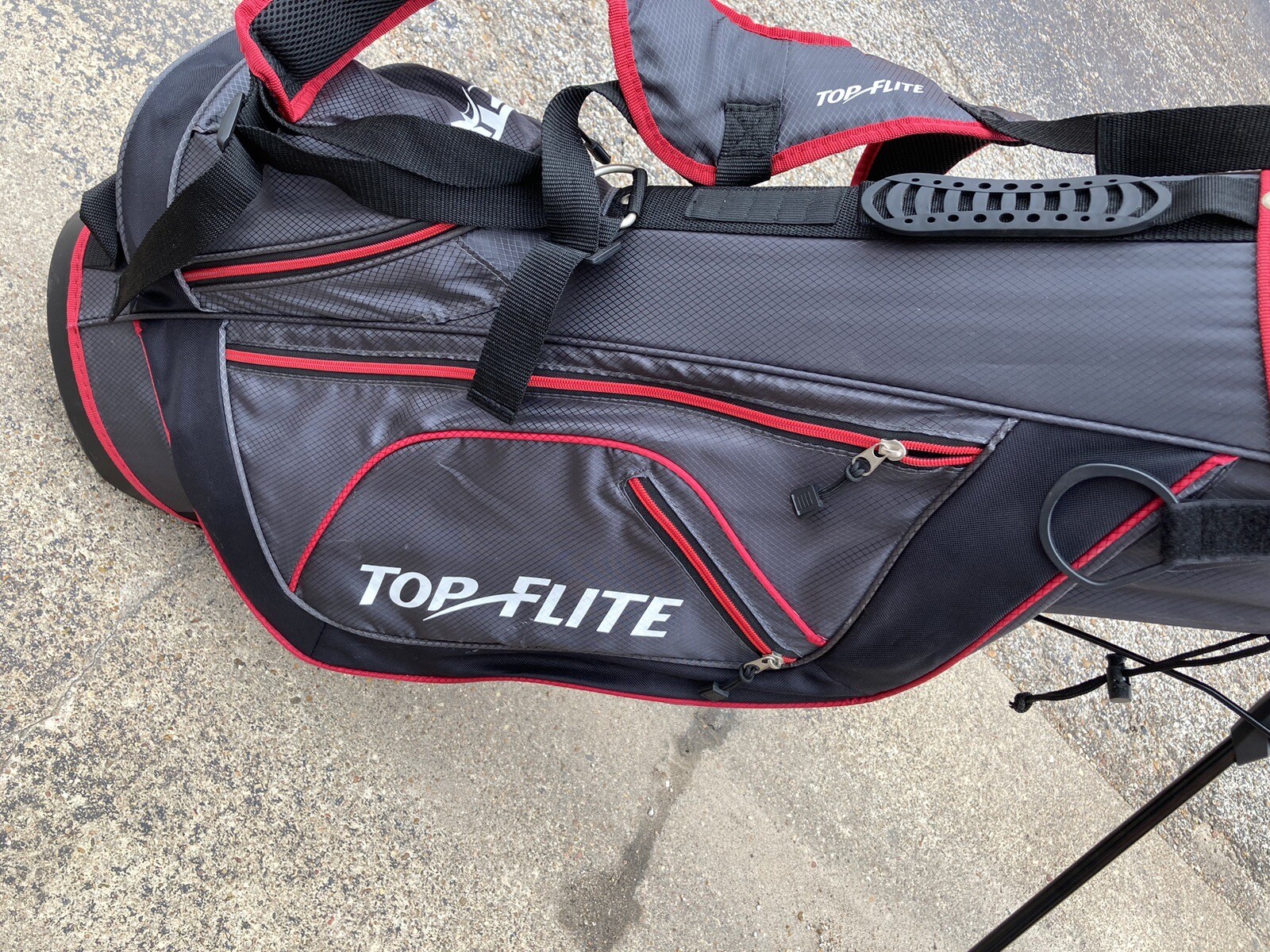 RH Mens Top Flite Mixed Golf Club Set With Stand Bag Or Strap eBay