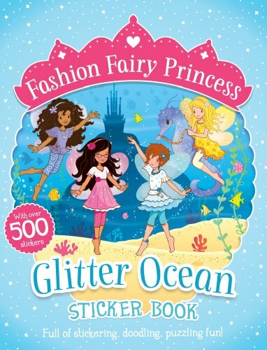 glitter sticker book