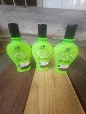 3PK Brown Sugar Black Agave especial 200x Bronzer Tanning Lotion 7.5 oz