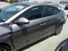 Hyundai Elantra Limited 2017-2020 Rear Left Electric Door Assembly Silver Sedan