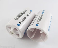 1pcs AA To D Size Cell Adapter Battery Case Holder Convert Converter Switcher