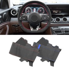 für Mercedes Benz W177 V177 W247 W205 C118 W213 DIY Auto Lenkrad Leder Abdeckung