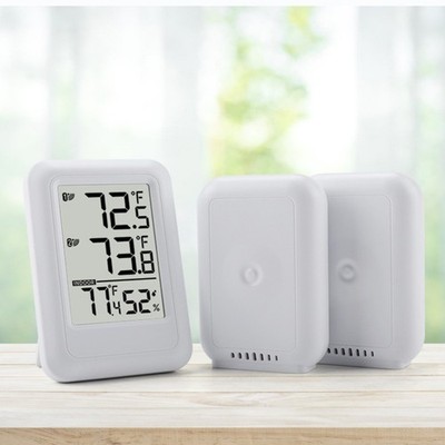 Funk-Thermometer Innen Außen perfekt zur Überwachung der Wetterbedingungen