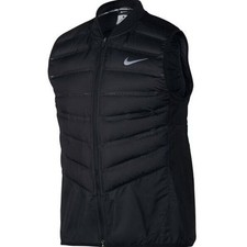 Nike Chaqueta Chaleco Plumón de Ganso Mujeres M Negro Chaleco Abombado Mujeres Chaleco Acolchado Mujeres