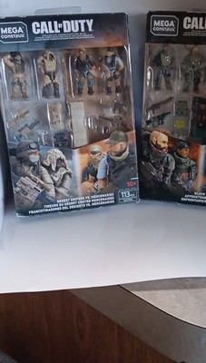 MEGA Construx Call of Duty Desert Snipers & Black Ops 4 Standoff 113pcs
