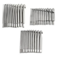 Ergonomic Handle Crochet Hook Crochet Tool Set for Yarn Craft Large Crochet Hook