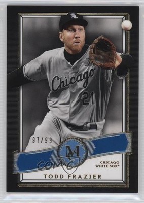 2016 Topps Museum Collection Blue 97/99 Todd Frazier #30 1h5