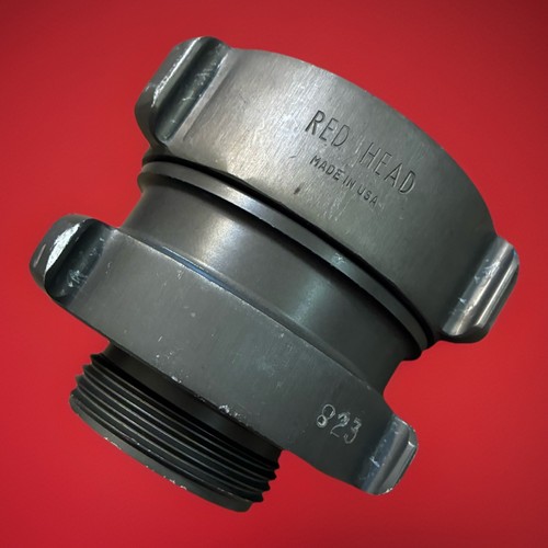 Red Head 3-1/2” Female to 3.062X6 Male Swivel Fire Hydrant Coupler Adapter