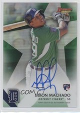 2015 Bowman's Best of Green Refractor 80/99 Dixon Machado #B15-DM Auto 1d9h