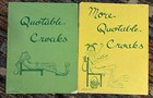 Quotable Croaks Frog Cross Stitch Pattern Leaflets — photo 1
